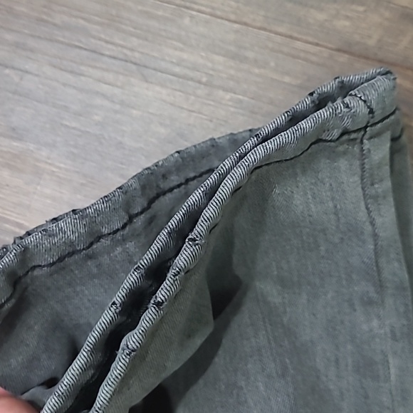 Lori Felt Silky Straight Leg Comfort Waist Pull On Leggings Jeans M Tall - Picture 9 of 9